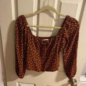 Abercrombie Square Neck Blouse